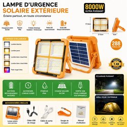 Lampe 8000W